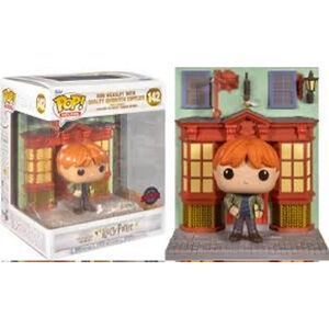Funko Pop! Deluxe Harry Potter Ron Weasley with Quality Quidditch Supplies #142